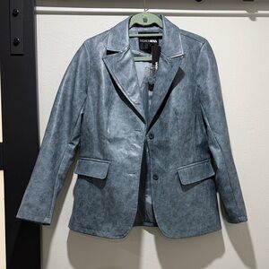 Fashion Nova Women's Blue Blazer